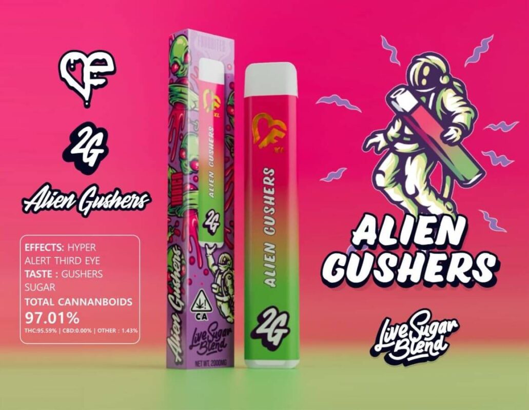 ALIEN GUSHERS LIVE SUGAR BLEND