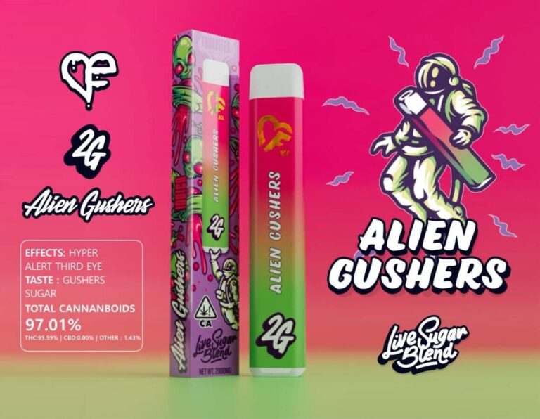 ALIEN GUSHERS LIVE SUGAR BLEND