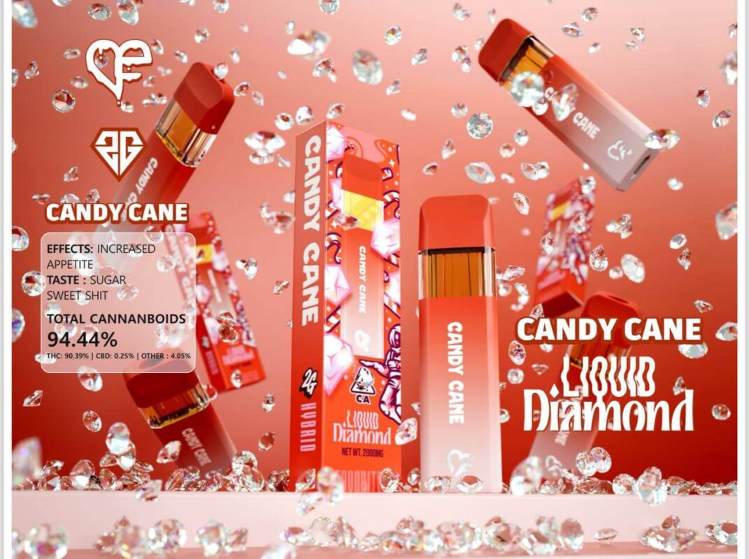 CANDY CANE LIQUID DIAMOND